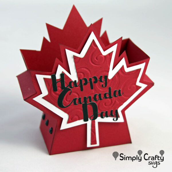 Canada Day Box SVG