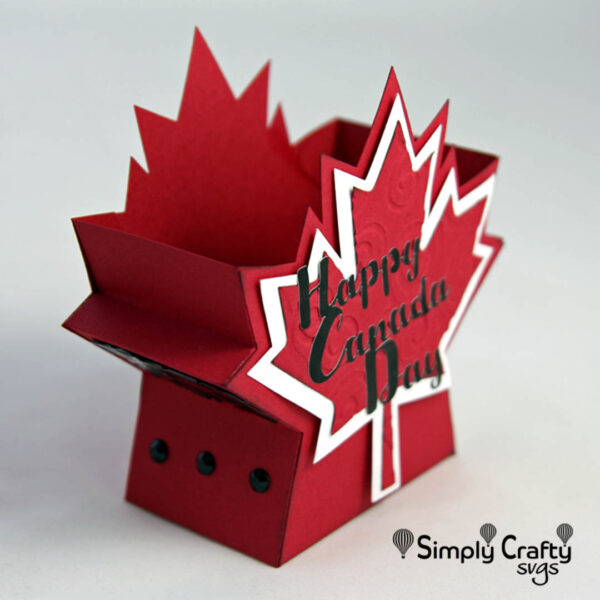 Canada Day Box SVG