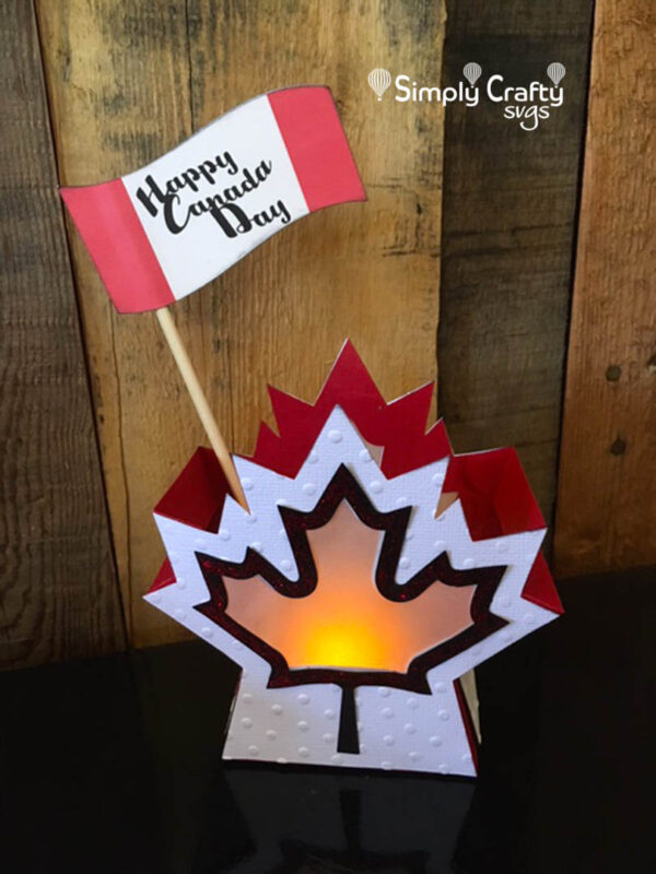 Canada Day Lantern SVG