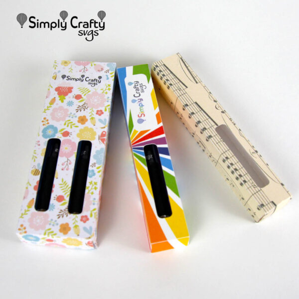 Glitter Pen Boxes