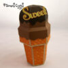 Ice Cream Cone Box SVG
