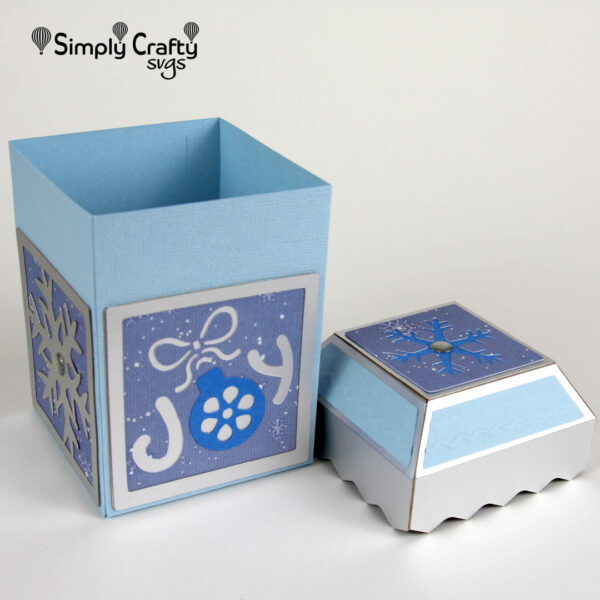 Shamrock Handle Box SVG