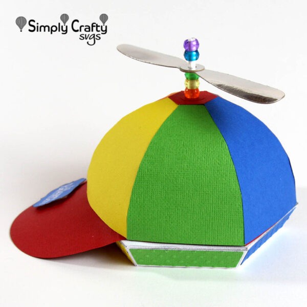 Propeller Baseball Hat SVG