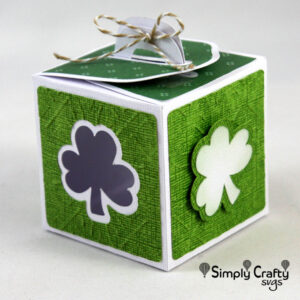 Shamrock Handle Box SVG