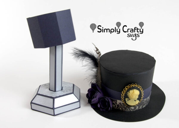 Victorian Top Hat SVG