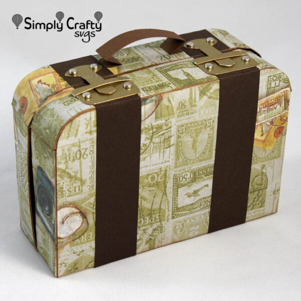 Vintage Suitcase SVG