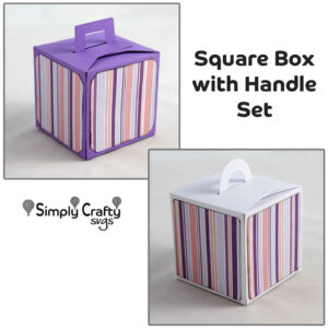 Square Box with Handle SVG