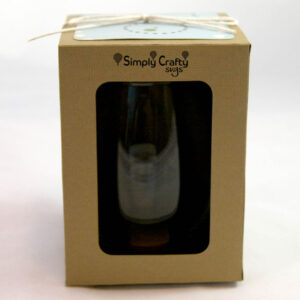 Large Stemless Wine Glass Box SVG