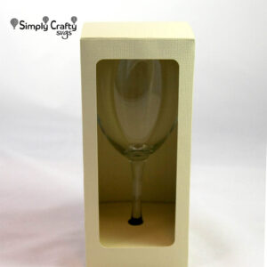 Square Wine Glass Box SVG