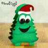 Cheerful Christmas Tree Box SVG
