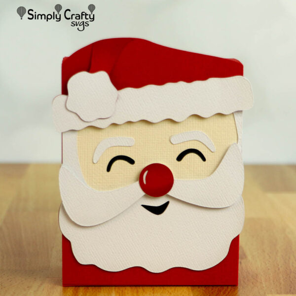 Santa Block Box SVG