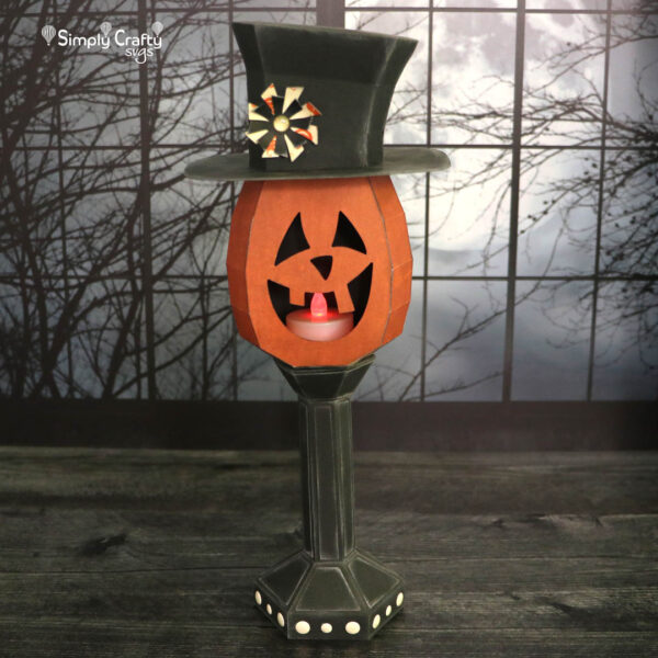 Smiling Jack-O-Lantern SVG