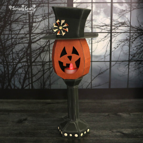 Smiling Jack-O-Lantern SVG