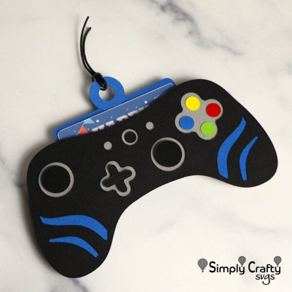 Gaming Gift Card Holder SVG