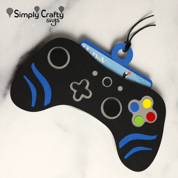 Gaming Gift Card Holder SVG
