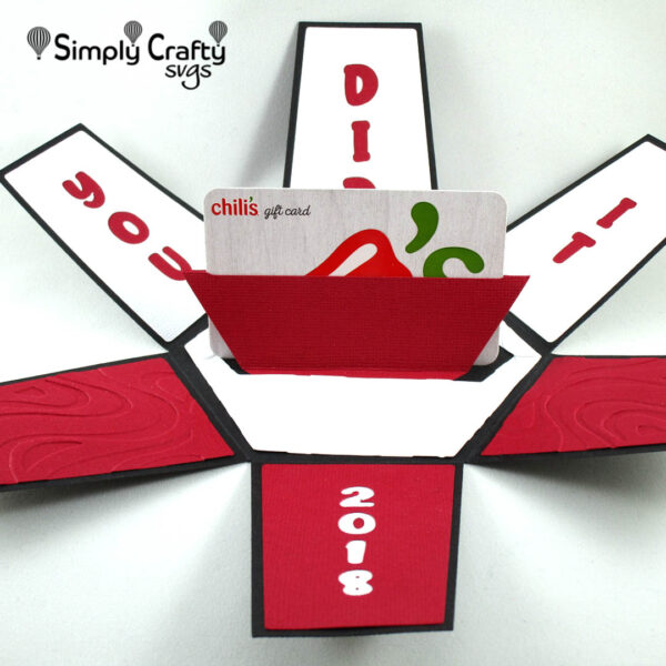 Graduation Explosion Box SVG