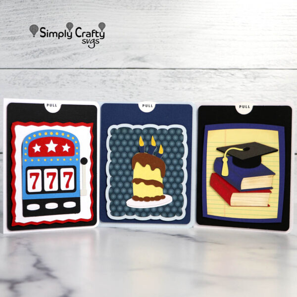 Double Slider Card Set SVG