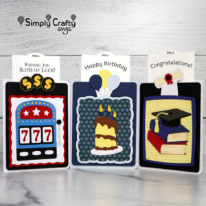 Double Slider Card Set SVG