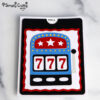 Slots Double Slider Card SVG