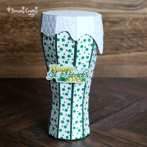 Green Beer Glass SVG