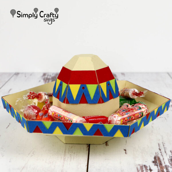 Fiesta Sombrero Box SVG