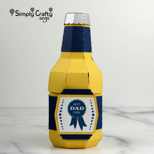 Beer Bottle Box SVG