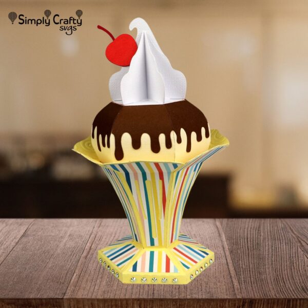 Ice Cream Sundae SVG
