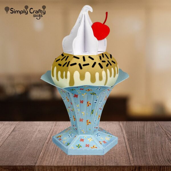 Ice Cream Sundae SVG