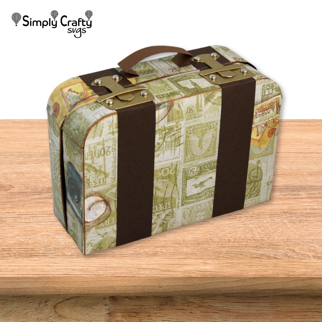 Vintage Suitcase SVG