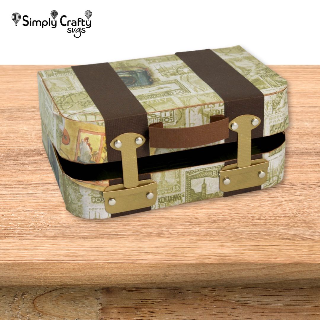 Vintage Suitcase SVG