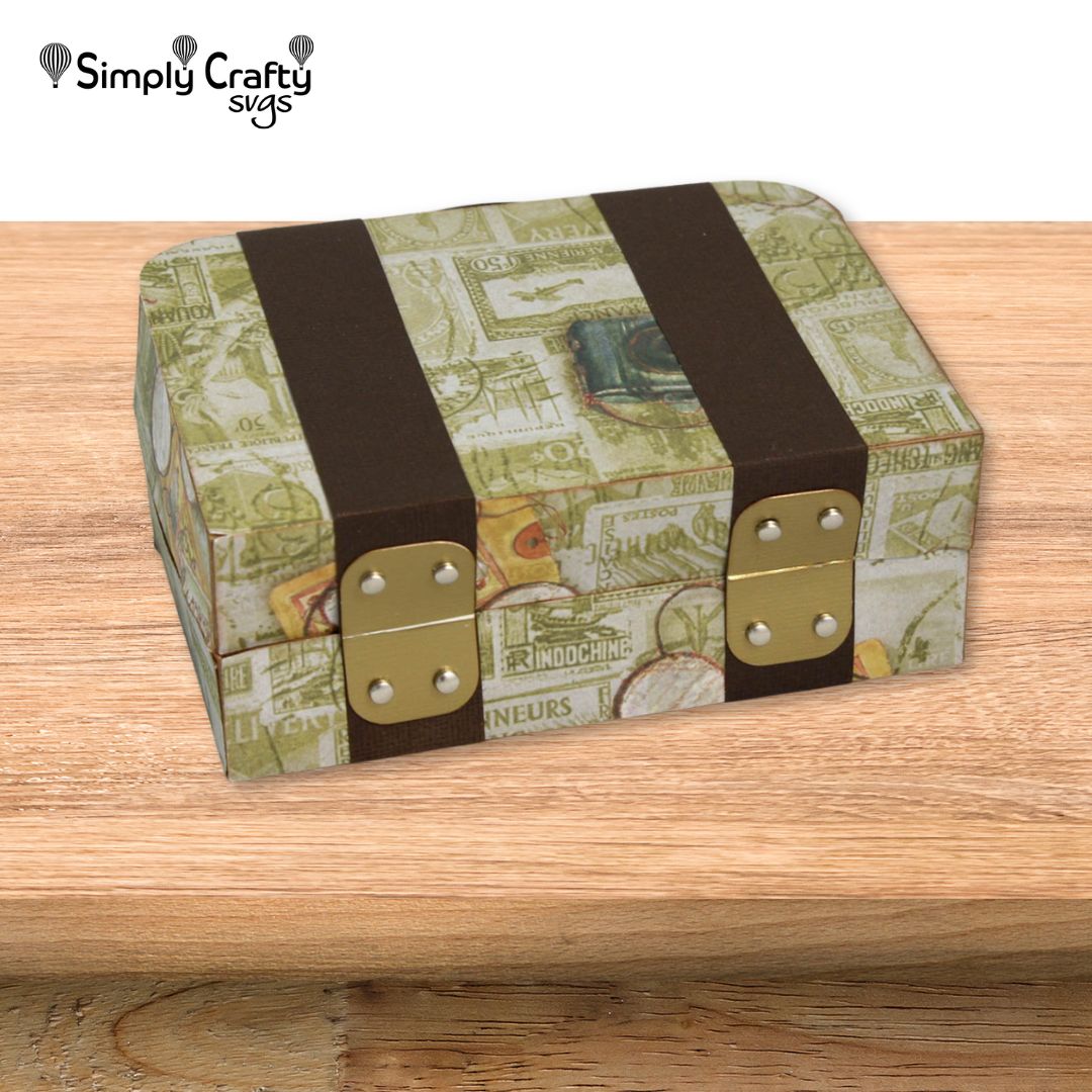 Vintage Suitcase SVG