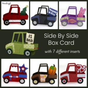 Side by Side Box Card SVG