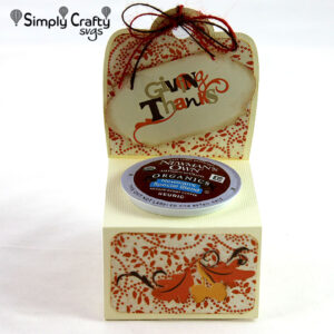 Single K Cup Holder SVG