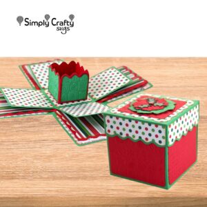 Square Explosion Box SVG