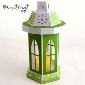 Tall Window Lantern SVG