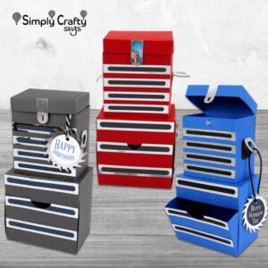 Tool Chest Box SVG