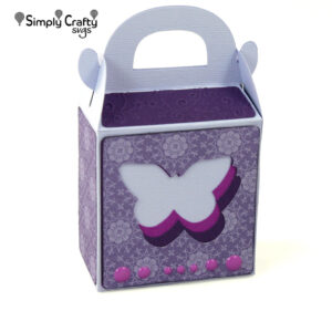 Butterfly Gable Box SVG
