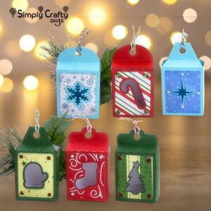 Christmas Tag Box Set SVG