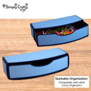 Curvy 1-Drawer Organizer SVG