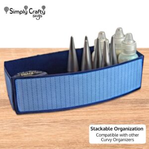 Curvy Tray Organizer SVG
