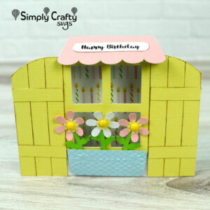 Garden Window Card SVG